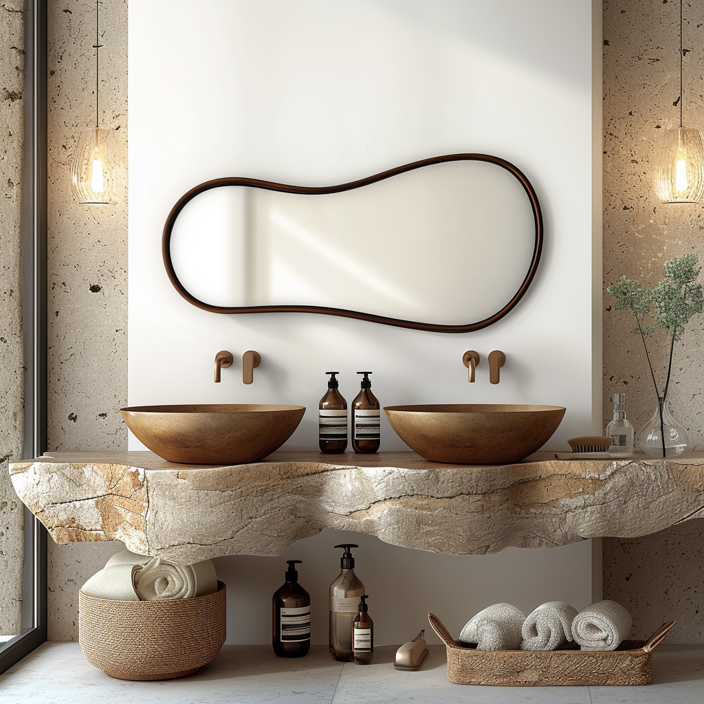 Modern Rectangle Bathroom Mirror